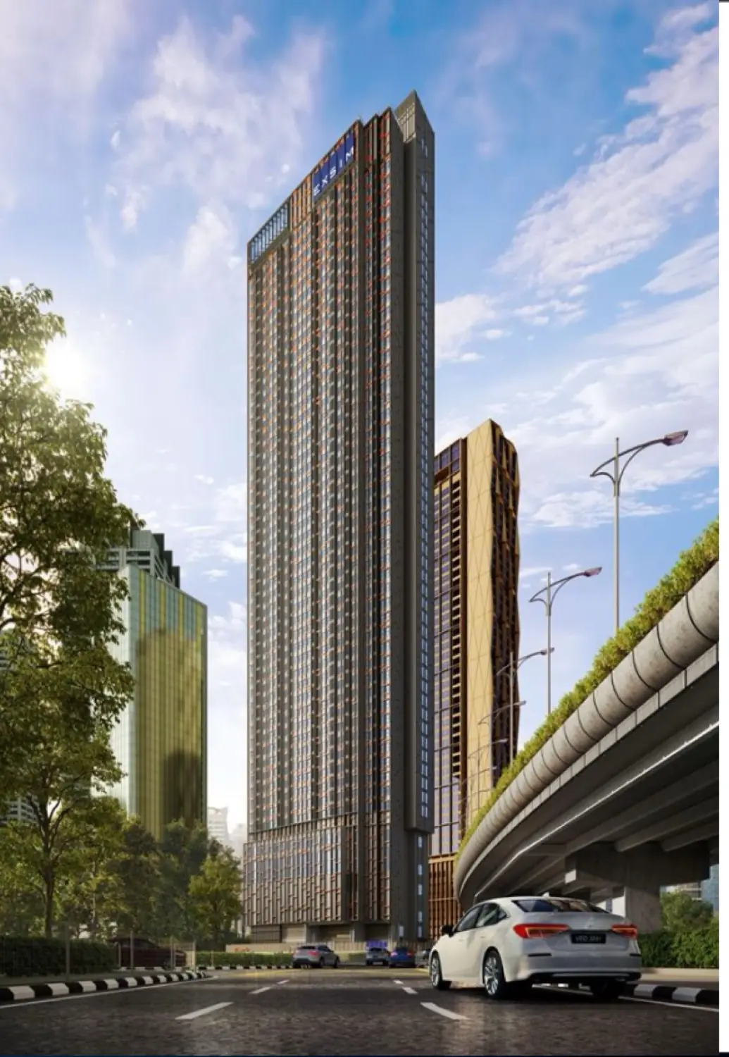 Phoeniz 53-storey tower by day